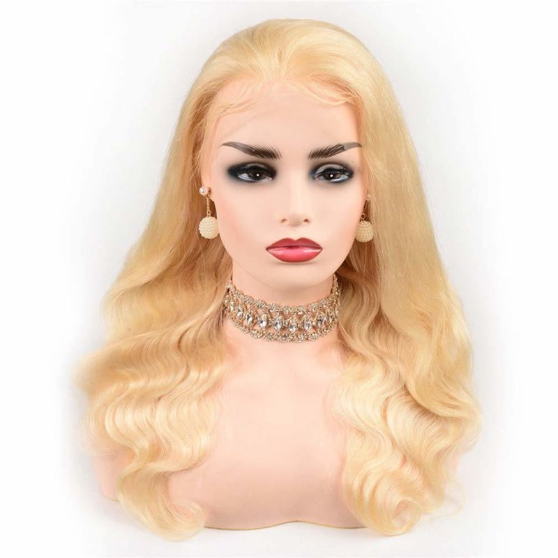 Blonde Body Wave Wigs Brazilian 613 Body Wave Lace Front Human Hair Wigs for Black Women 20 Inches