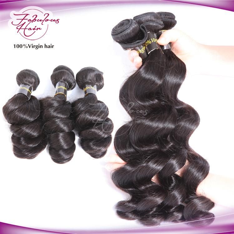 Peruvian Bouncy Curl Human Hair Weaving Spring Curly Human Hair