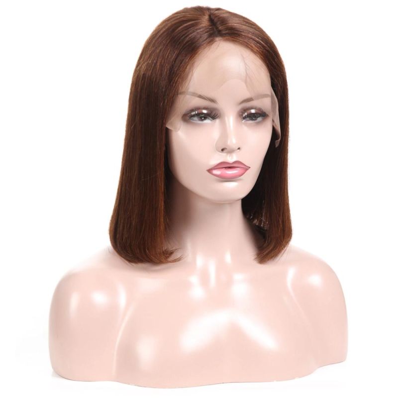 High Quality Natural Wavy 100% Indian Virgin Human Hair Wigs