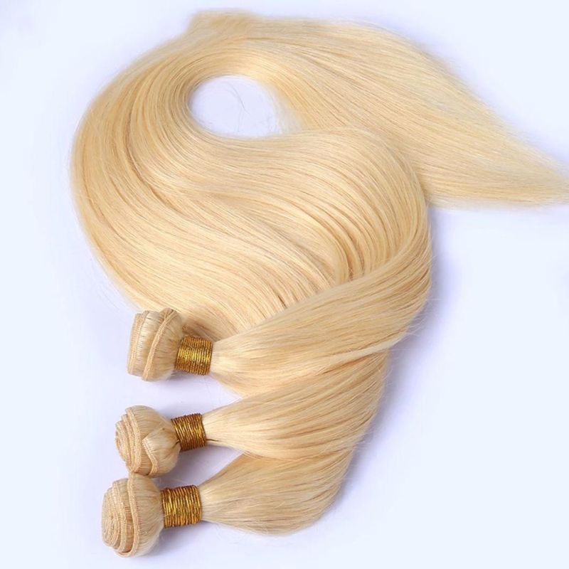 613 Honey Blonde Bundles Brazilian Hair Weave Bundles Strong Weft Straight Human Hair Bundles Extensions Remy