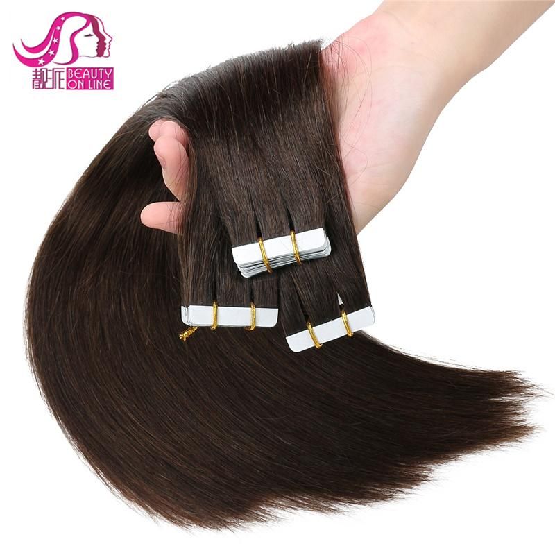 Super Tape Popular Double Drawn Hair Extension Tape Wholesale Tape Hair Extensions