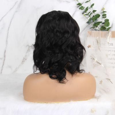 Pixie Cut Wig 13*4 Bob Lace Front Human Hair Wigs Middle Ratio Lace Wig 150% 180% Density Non-Remy Hair