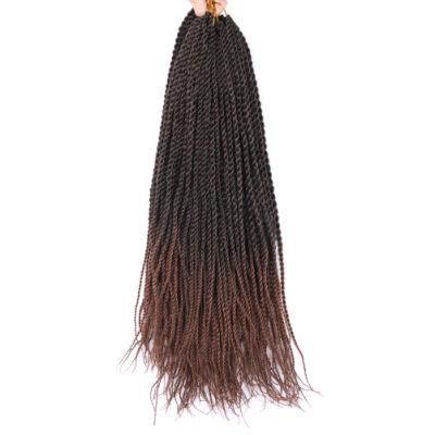 Wholesale Afro Senegalese Twist Crochet Braids Synthetic Braiding Hair Soft Dreadlocks