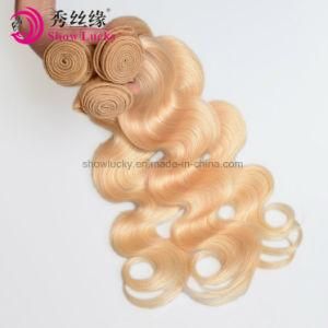 Natural Body Wave Blonde Hair Extension Virgin Cambodian Human Hair Products