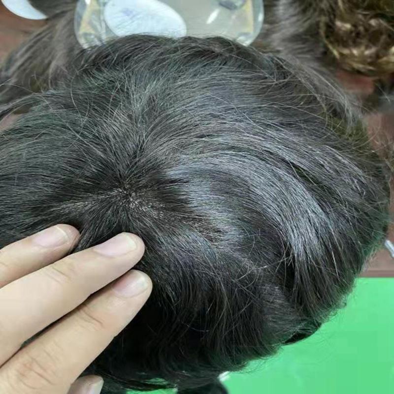 Kbeth Human Hair Wigs All Hair V-Loop Sexy Cool Men′ S Toupee Hair Fashion Women′ 100% Virgin Hair Toupees Good Quality From China