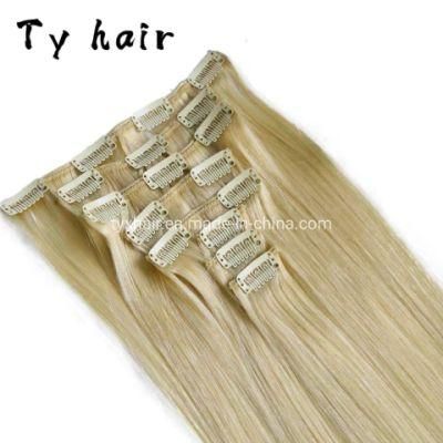 2022 Wholesale Human Natural Clip Hair Extensions Solid Color 27 Bh Hair Styles Companies Factory Price
