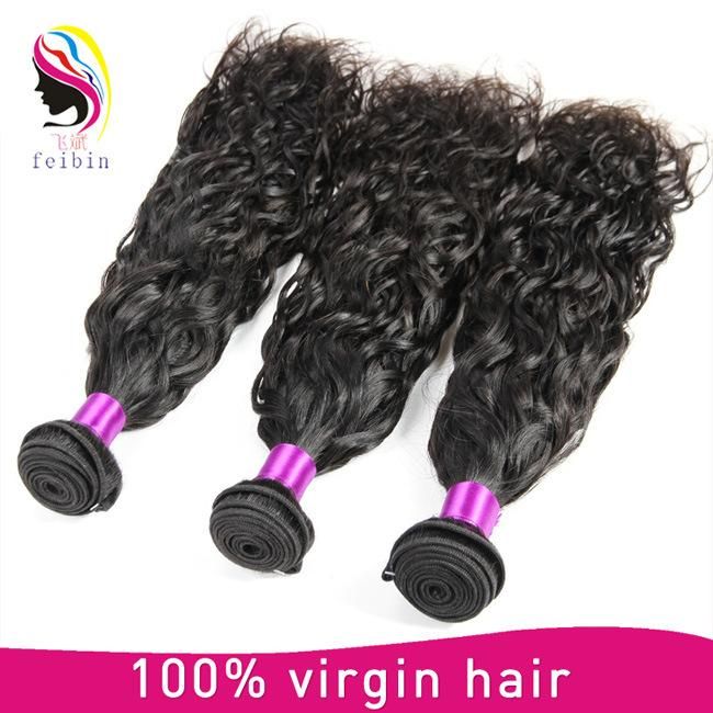 Different Patterns Wholesale Brazilian Human 4bundles Hair with Water Wave Hair Bundles