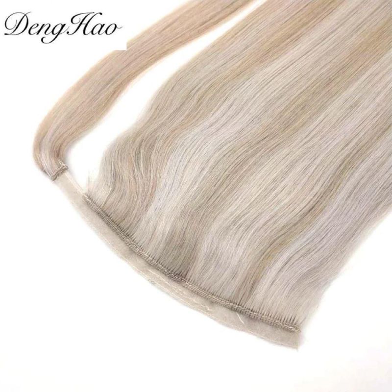 Factory Price 100% Remy Human Hair Ponytail Extension