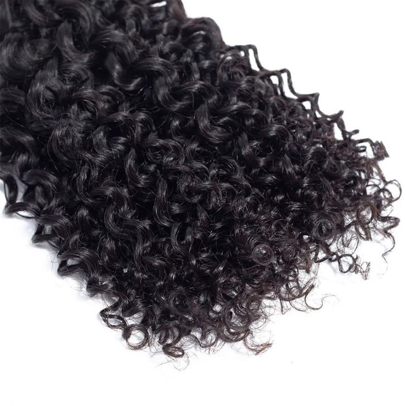 Wholesale Price AliNybeauty Afro Jerry Curly Indian Hair Weaves