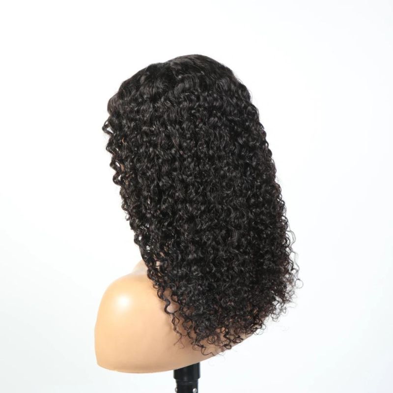 V Part Jerry Curl Machine Made Wig New Style Wig for Black Women Glueless Human Hair Peruvian U Part Raw Hair Wigs Cheap Price Wholesale