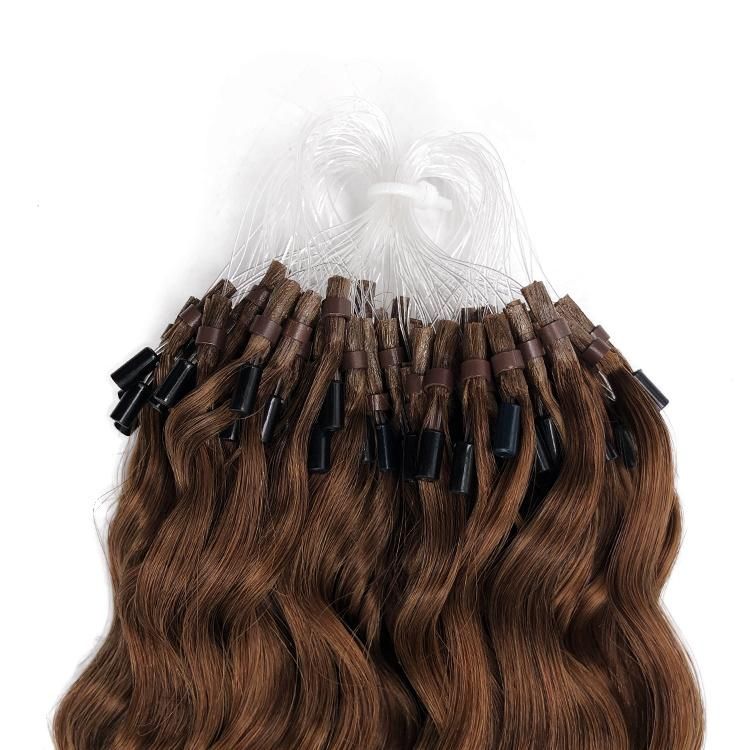 Wholesale Price Micro Links Remy Virgin Human Hair Kinky Curly Hair Extension