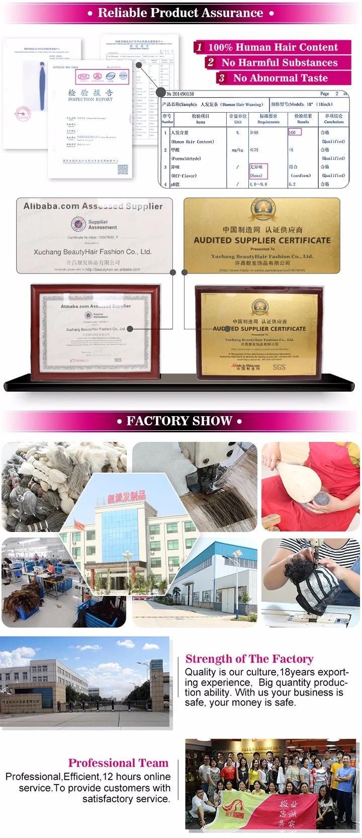 100% Human Hair Prebonded Hair, U Tip Hair