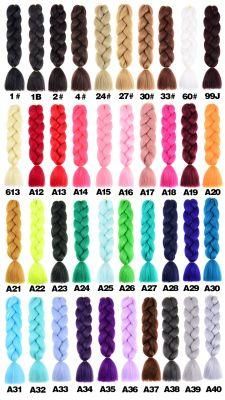 Hot Sale Synthetic Hair Jumbo Braids