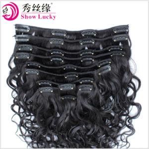 12 Years Manufacturer Wholesale Virgin European Hair Weave Clip in Human Hair Extension Water Wave