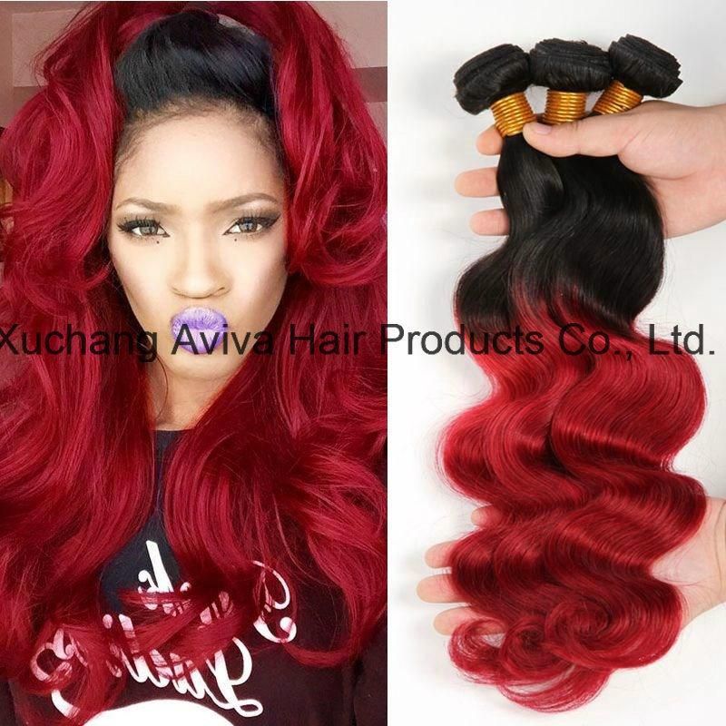 100% Human Hair Ombre Hair