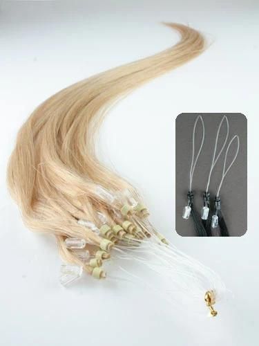 Micro Loop Hair Extensions Easy Loop 1g Micro Bead Brazilian Hair Extension Double Bead Brazilian Micro Ring Loop Hair Extension (AV-RH00-22)