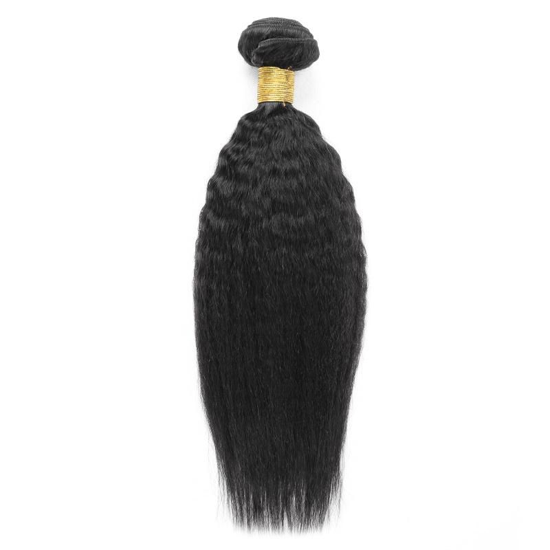 9A 10A Brazilian Virgin Unprocessed Cuticle Aligned Hair Bundles Kinky Straight