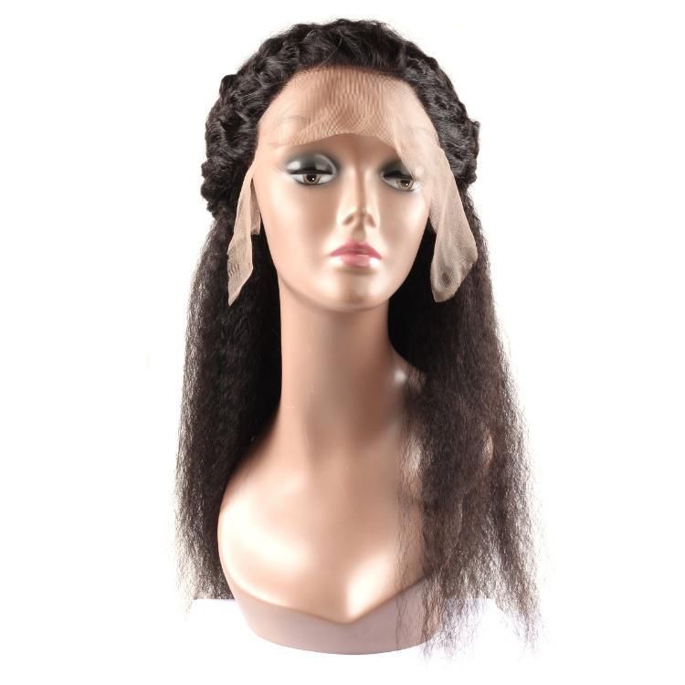 Wholesale 13X4 Lace Front Yaki Straight Human Hair Wig