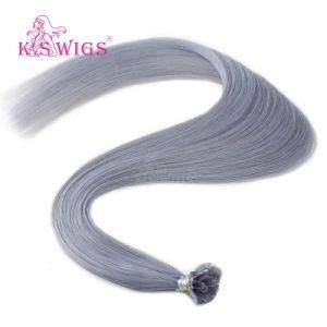 Nail Hair Extension Virgin Brazilian Human Hair