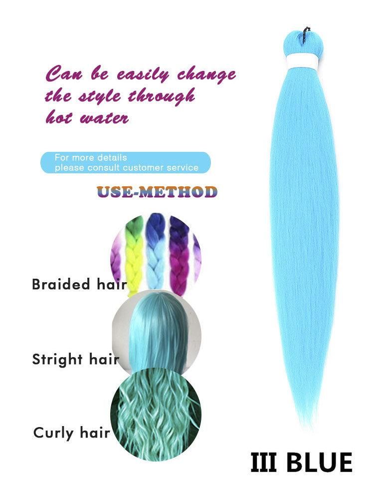 Wholesale Pre Stretched Braiding Hair Woman′s Hair Accessories