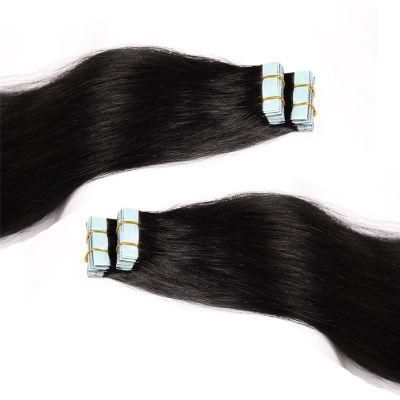 Tape in Hair Remy Human Hair PU Skin Weft 20pieces Set 30g 40g 50g Silky and Soft Straight Skin Weft Human Russian Hair Tape in