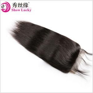 100% Unprocessed 9A Filipino Virgin Human Hair Straight 5*5 Lace Closure Top Closure Free Part Hair