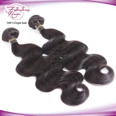 8A Cheap Body Wave Peruvian Human Hair Remy Virgin Hair