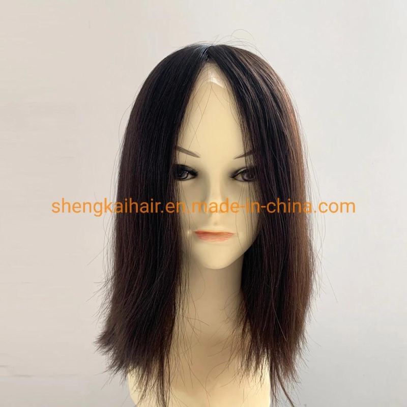 Wholesale Premium Quality 100% Virgin Human Hair Jewish Wigs