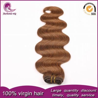 Brown Color Hair Weaving Malaysian Virgin Human Hair