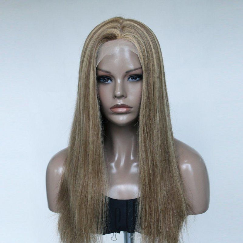 Belle Human Hair Luxury Full Lace Wig with Silk Top