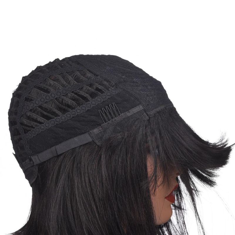 Brazilian Straight Human Hair Wigs for Black Women Bob Wigs