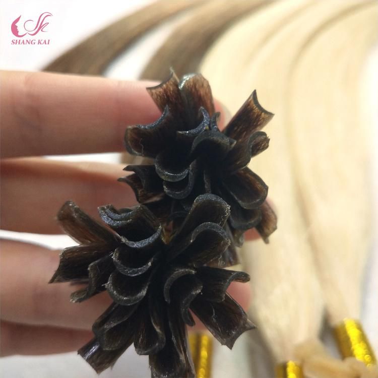 All Colors No Shedding No Tangling Pre-Bonded Nail/U-Tip Hair Extension