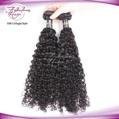 Grade 8A Natural Raw Peruvian Best Curly Virgin Hair