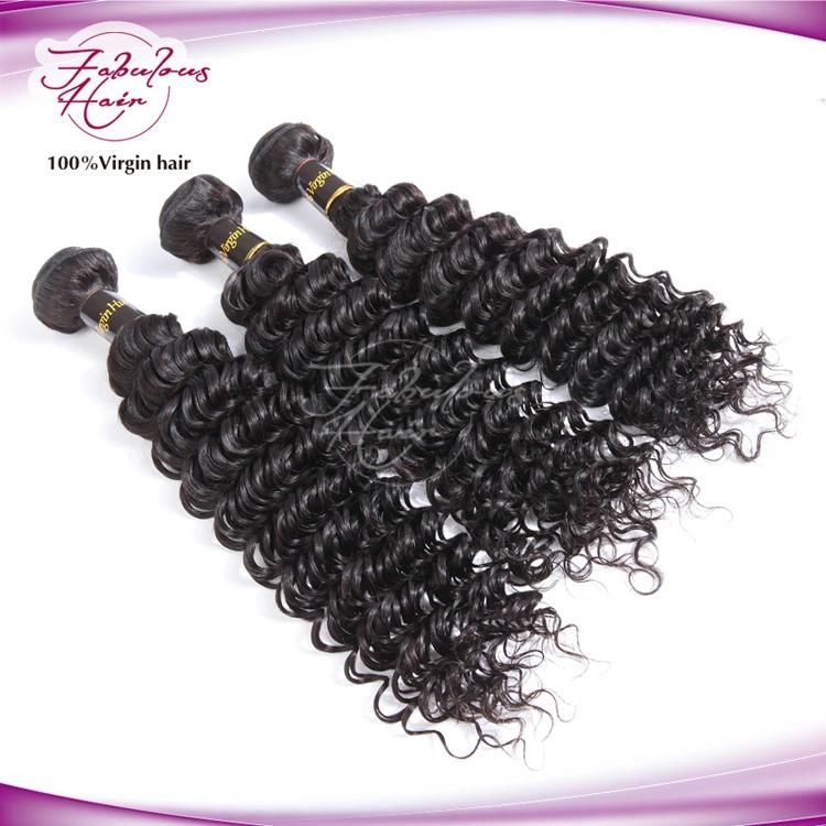 Double Weft Mongolian Hair Accessories Human Virgin Hair Extension