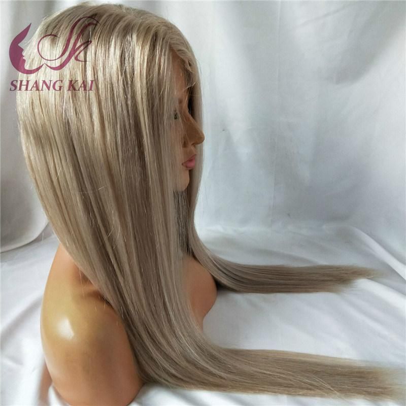 Full Lace Wig Breathable Lace Real Human Hair Wig Virgin Brazilian with Baby Hair