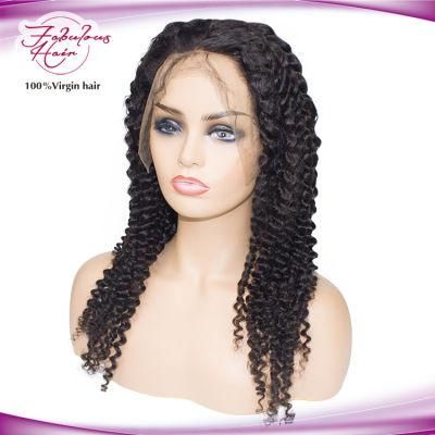 Hot Selling Lace Front Wig Curly Virgin Human Hair Wig