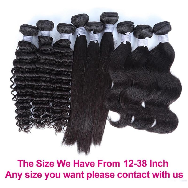 Chinese Factory High Quality Pure Virgin Hair Indian 100% Natural Human Hair Weaving Cheap Brazilian Hair Weft