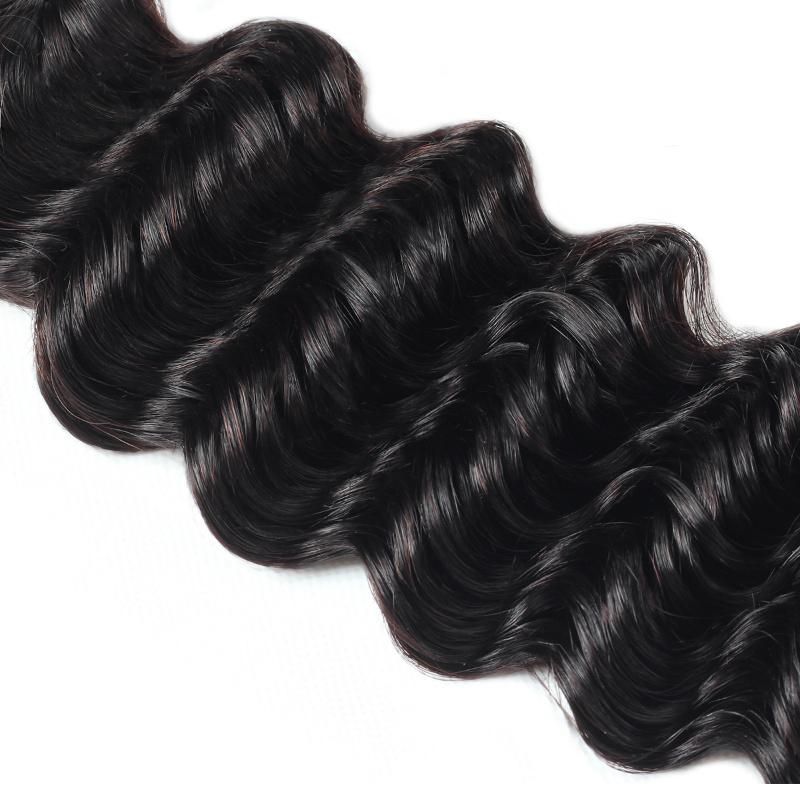 Hot Selling Wholesale Long Deep Wave Bundles Human Hair