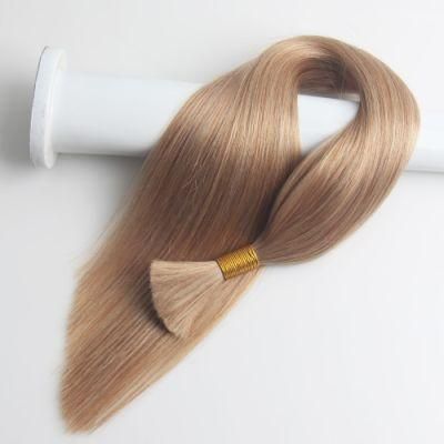 Kbeth 10A Grade Color#8 Cheap Wholesale Cuticle Aligned European Virgin Remy 2021 Fashion Straight Custom Human Hair Bulk White Blonde Hotsale