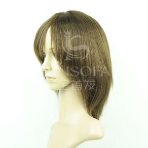 100% Human Hair Wigs-12 Inch Long (Kinsofa 236136)