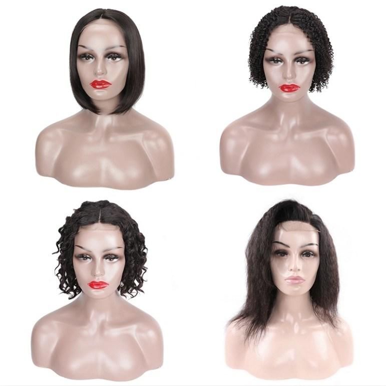 Length 8-14inch Bob Wigs Human Hair Lace Frontal Wigs