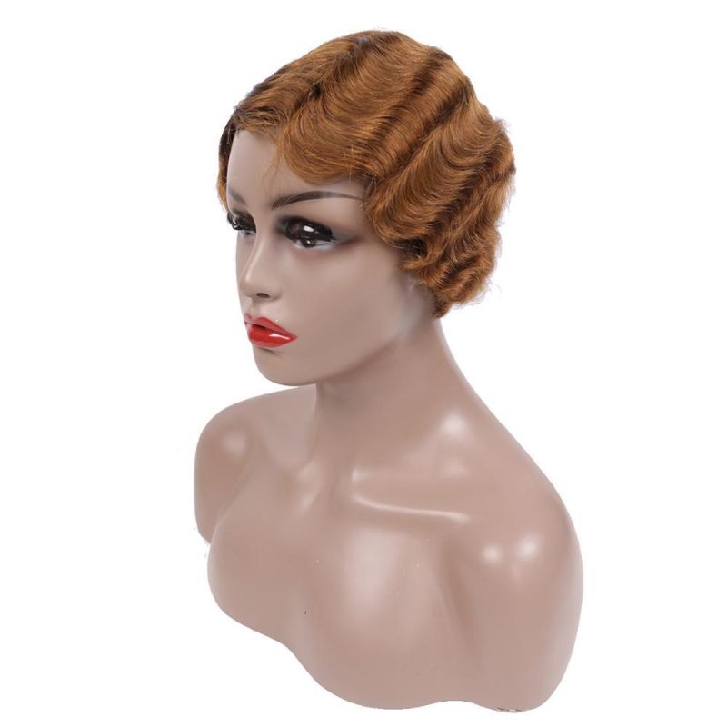 Wholesales Price Pixie Cut Human Hair Wig