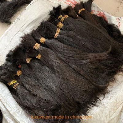Wholesale Virgin Cuticle Aligned Hair, Silky Straight Black Human Hair Bundles Straight 3 Bundles with Closure, Natural Remy Hair