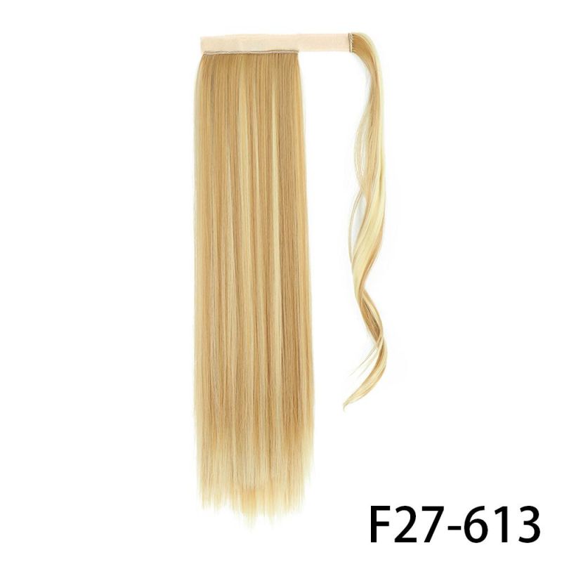 Heat Resistant Hair 22inch Wrap Around Pony Hairpiece for Women