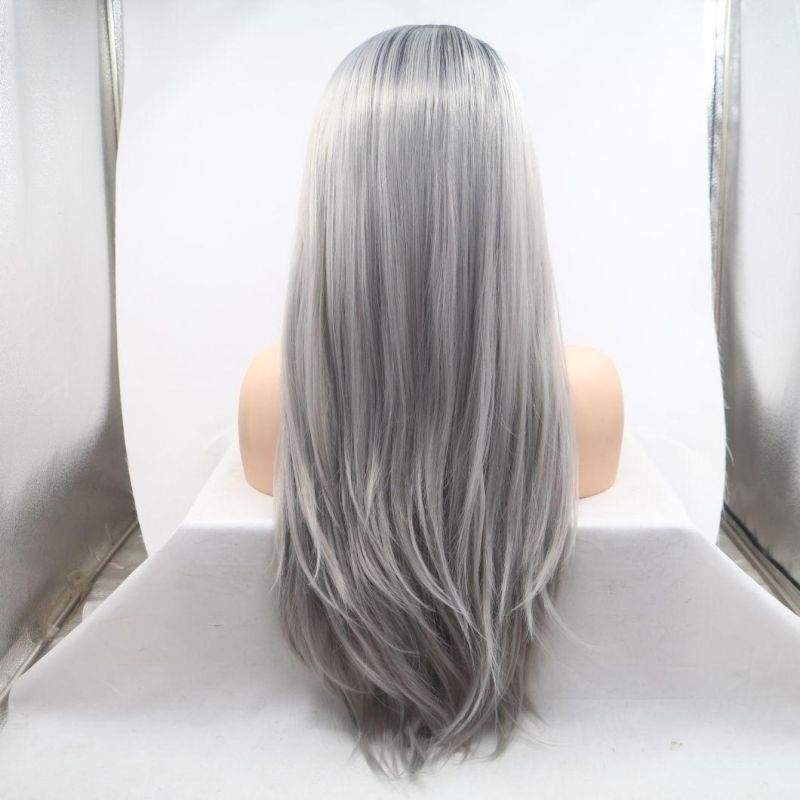 Large Stock Synthetic Lace Front Wig Heat Resistant Synthetic Frontal Wigs