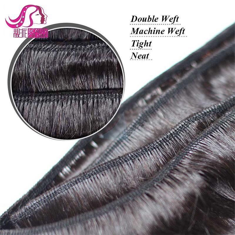 Free Shipping Peruvian Virgin Human Hair 3 Bundles with Closure Body Wave Set