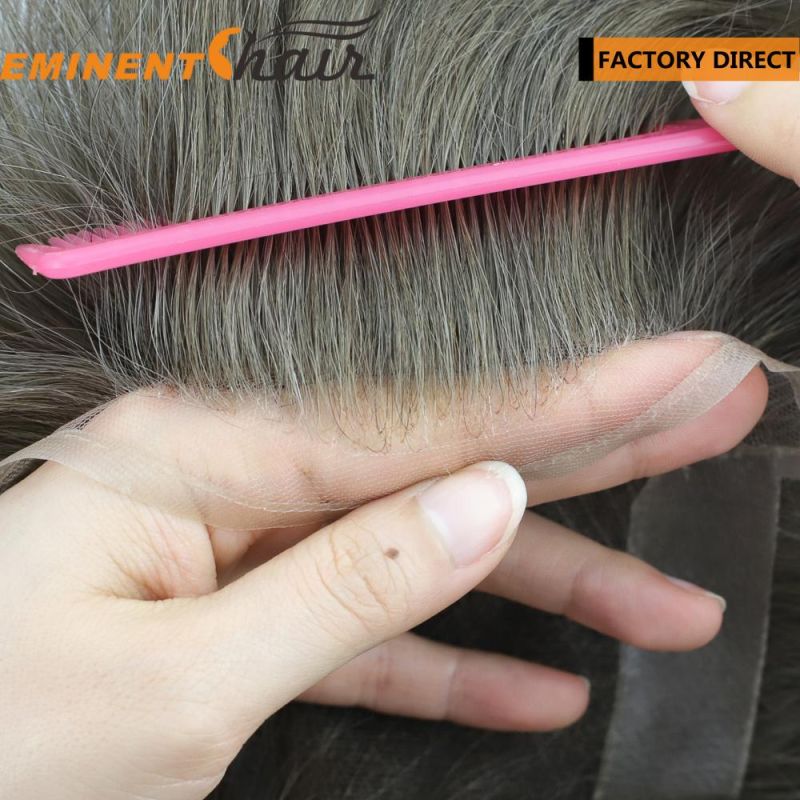 Hair Factory Direct Human Hair Lace Front Men Hair Wig