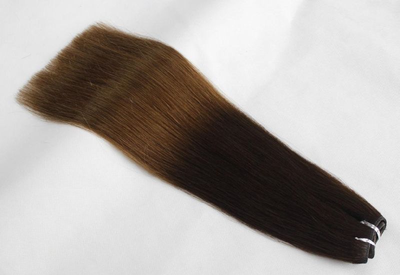 Brazilian Straight Human Hair Hair Bundles Ombre Color Remy Human Hair Weaving Bundles Extensions