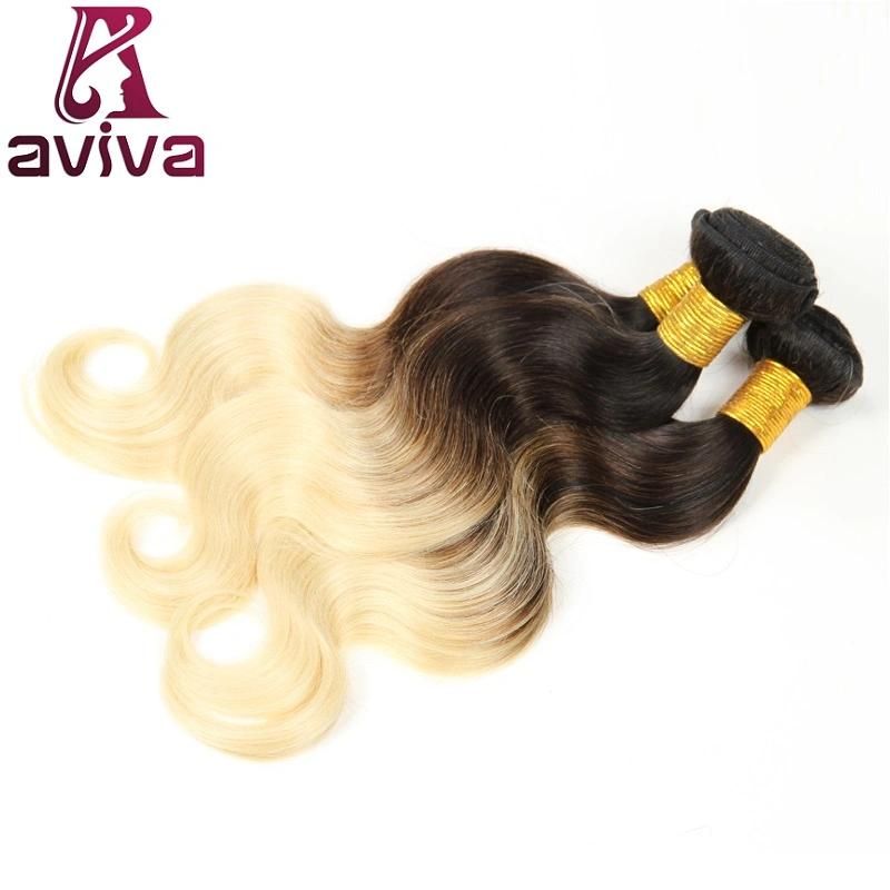 Silky Straight Natural Virgin Ombre Hair Extension