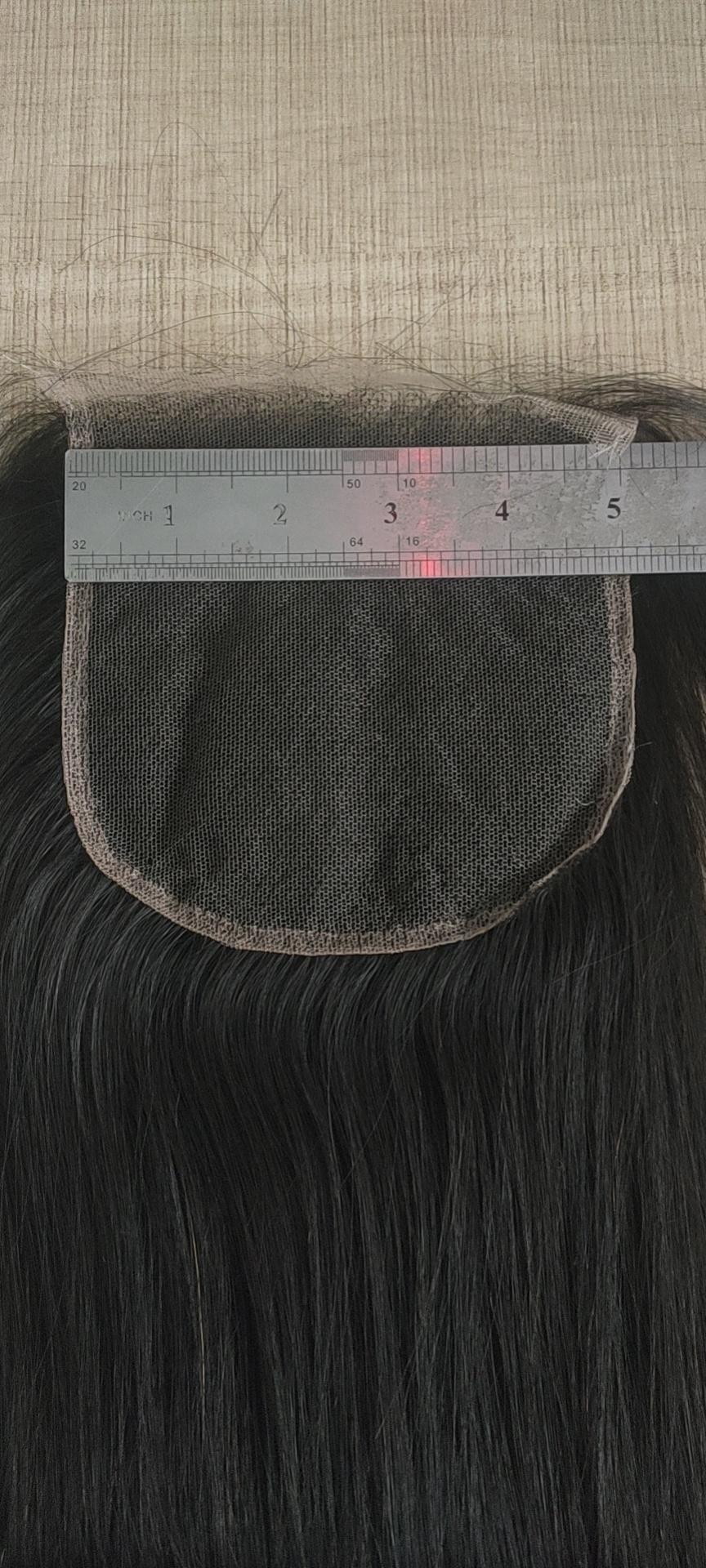 Raw Indian Hair Extension for Black Women Body Wave Closure